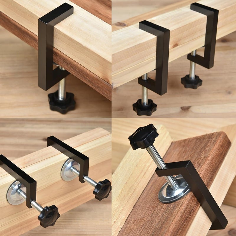 tptodol G clamps for woodworking, C-Clamp For Wood Plastic Cutting Drilling Reversed C-Clips 10-57mm For Workpiece Fixing Hand Tool Parts (4) - Image 5